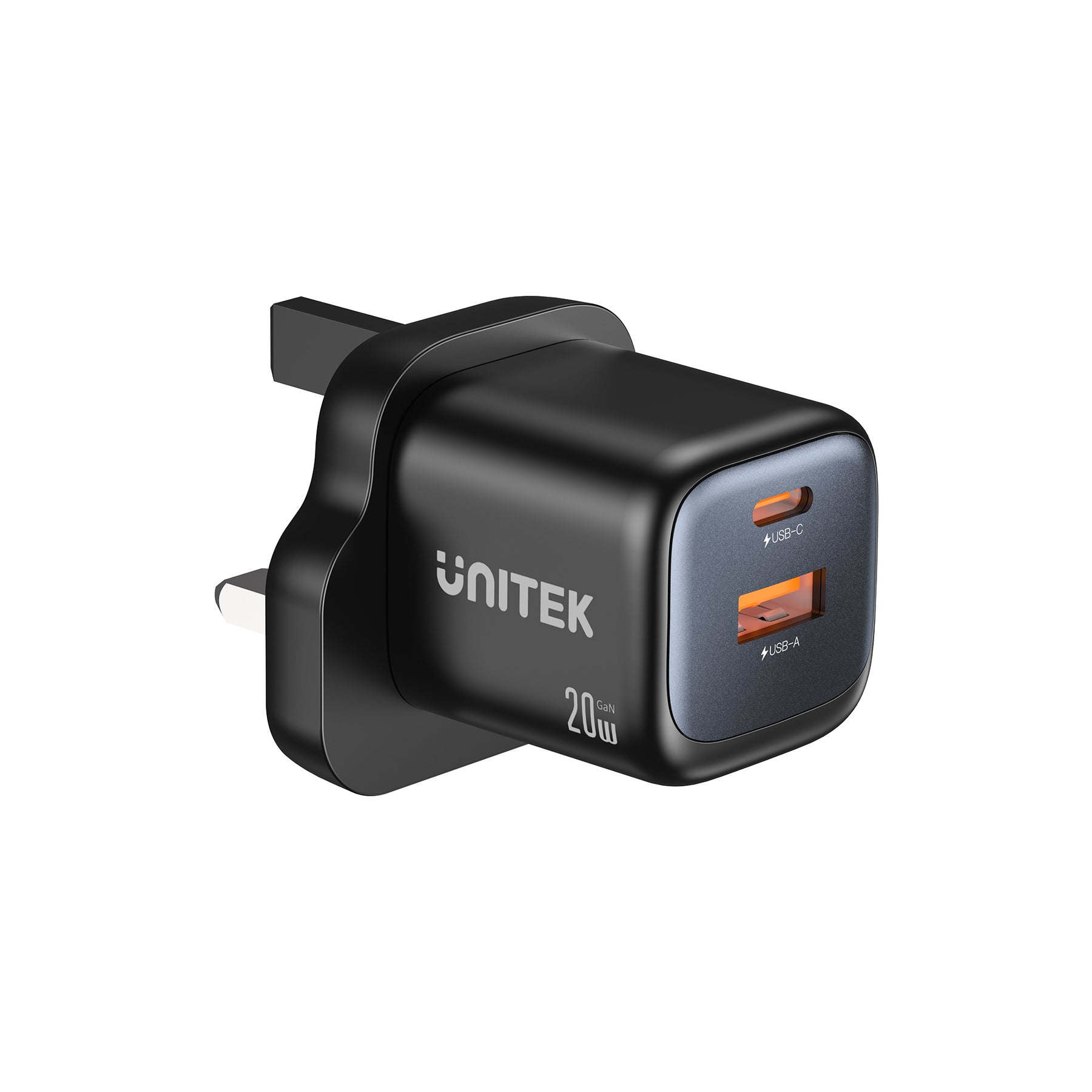 Zeno 20W 雙埠 GaN 牆壁充電器 （USB-A & USB-C）