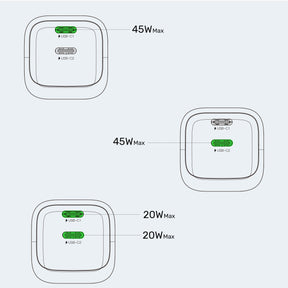 Unitek Zeno 45W GaN Wall Charger