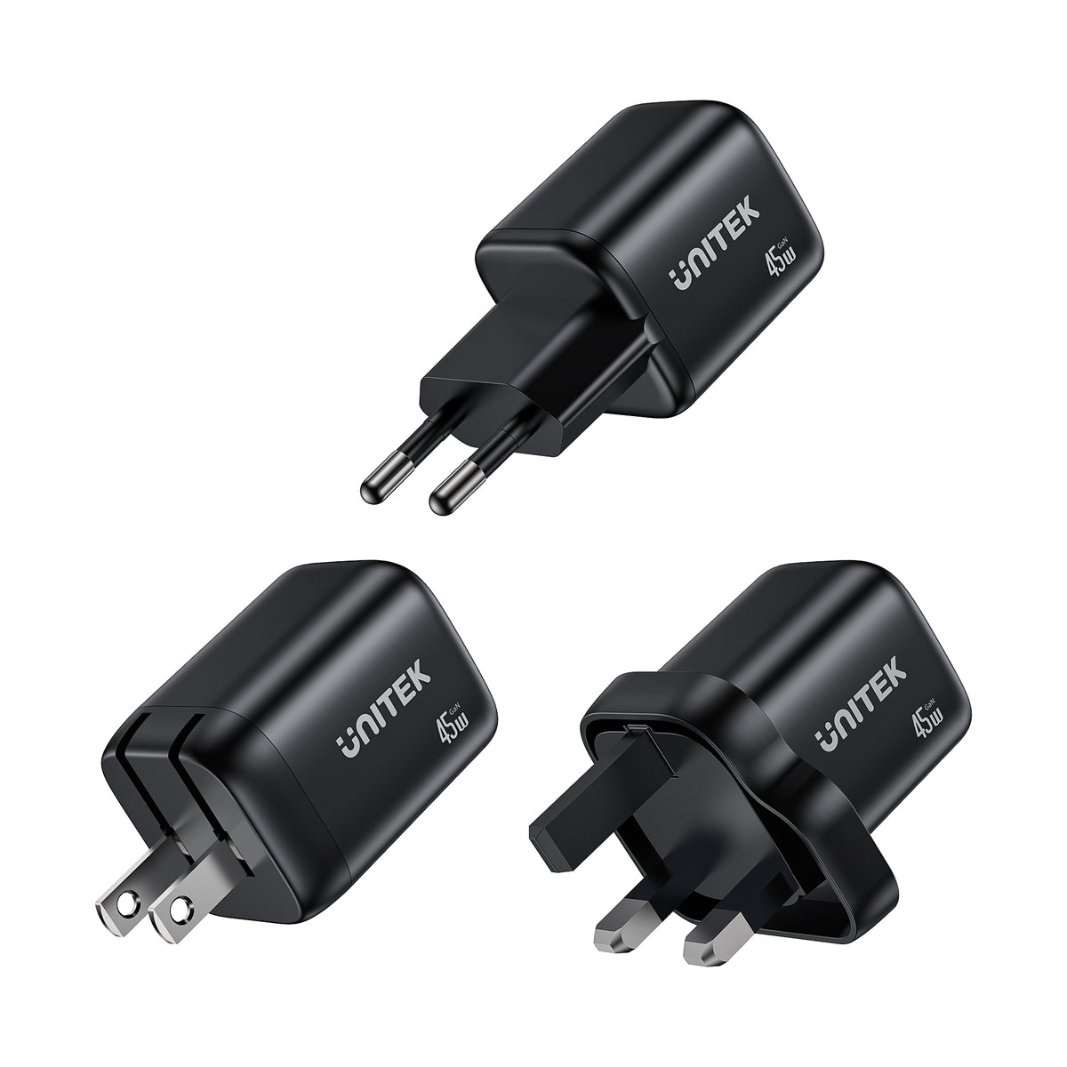 Unitek Zeno 45W GaN 氮化鎵快速充電器