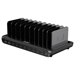 uCharge 120W 10 端口 USB 智能充電站