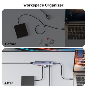 uHUB S7 Pro 7合1 5Gbps USB-C集線器