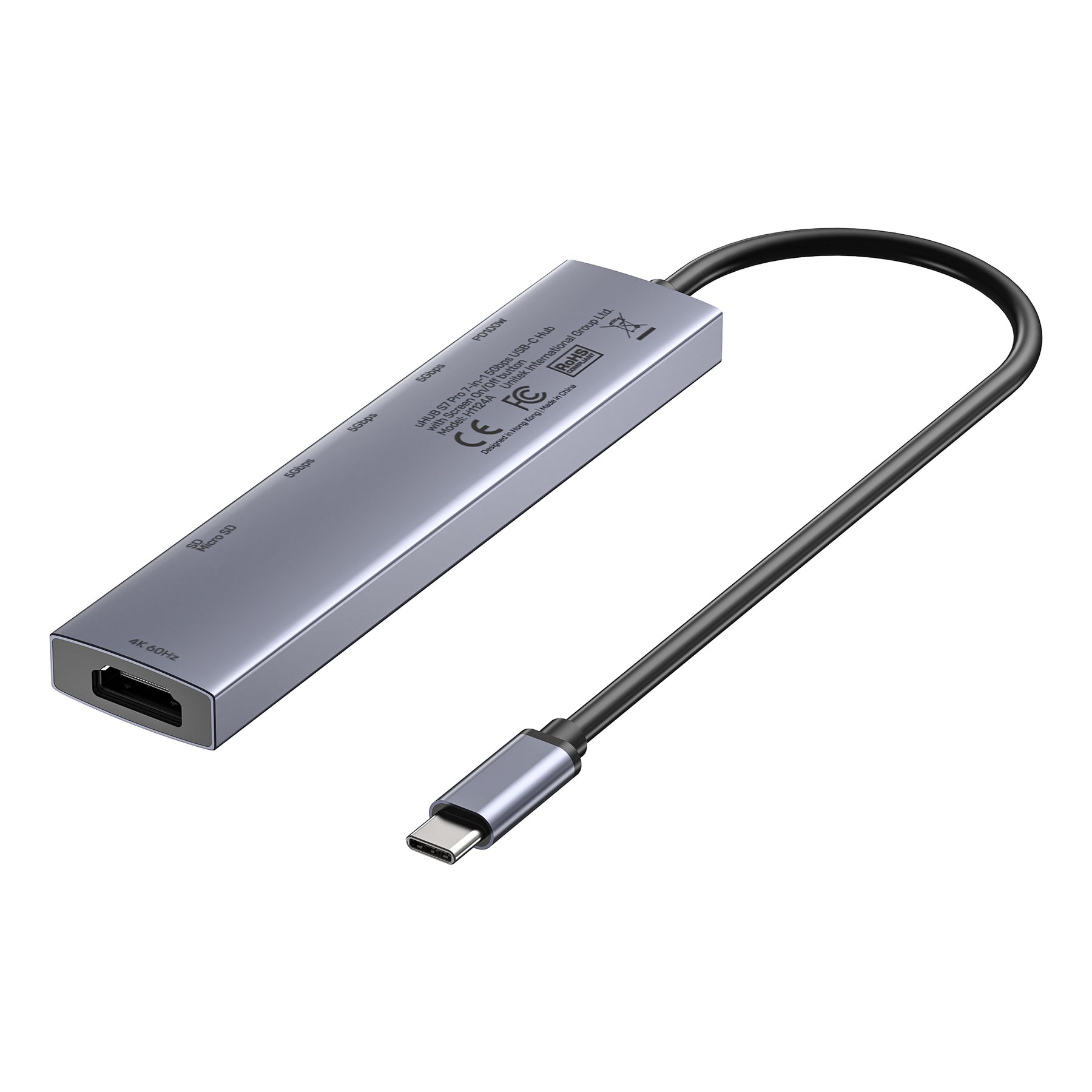 uHUB S7 Pro 7合1 5Gbps USB-C集線器