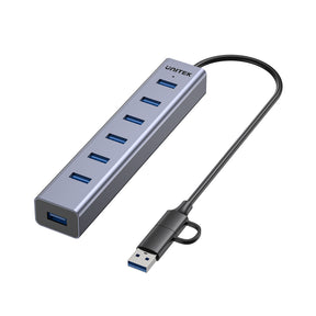 uHUB S7+ 7-in-1 USB Hub