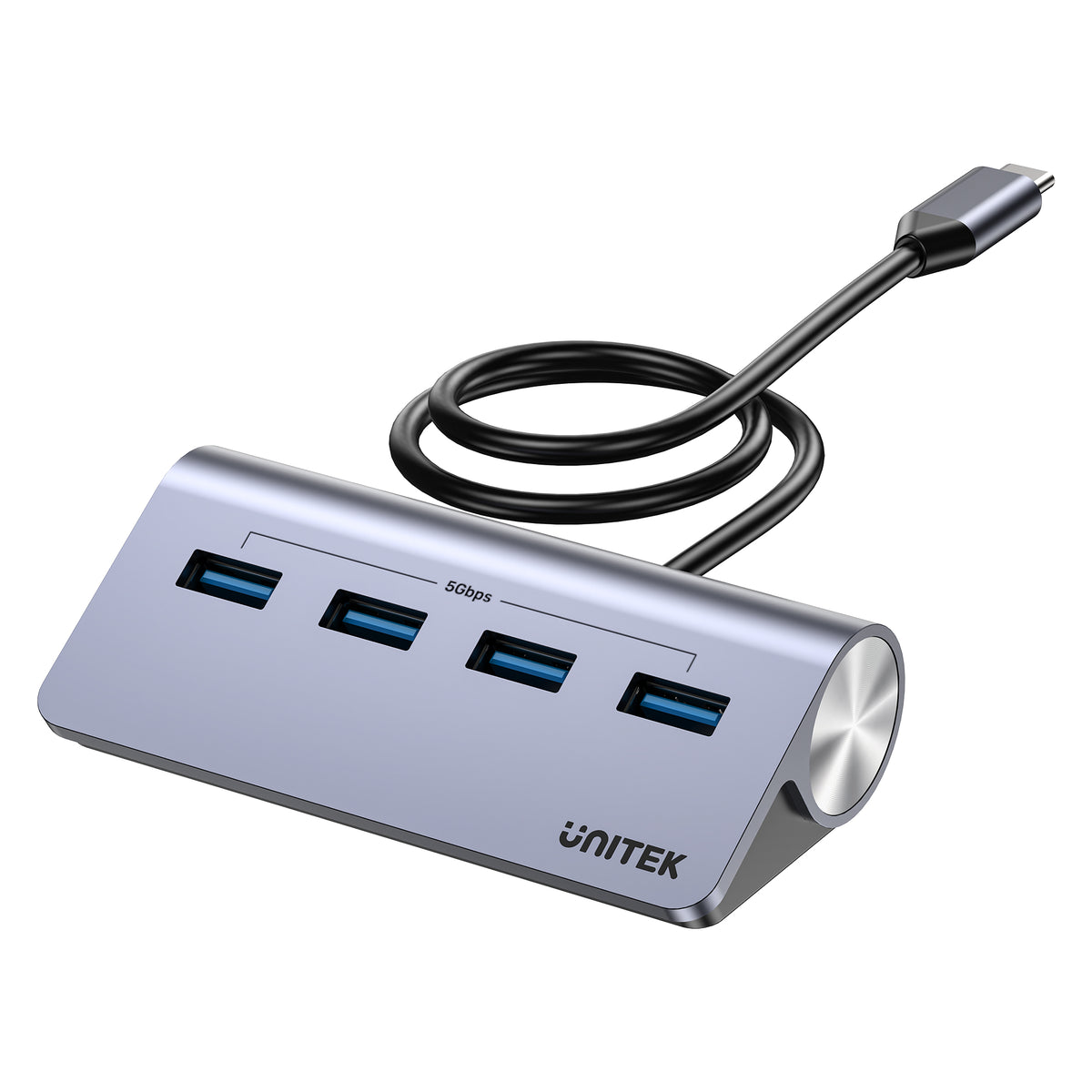 uHUB Q4 4合1 USB-C 集線器連4個 USB-A 口