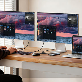 uHub U11+ 11合1 USB-C集線器（具備雙顯示，雙讀卡器）