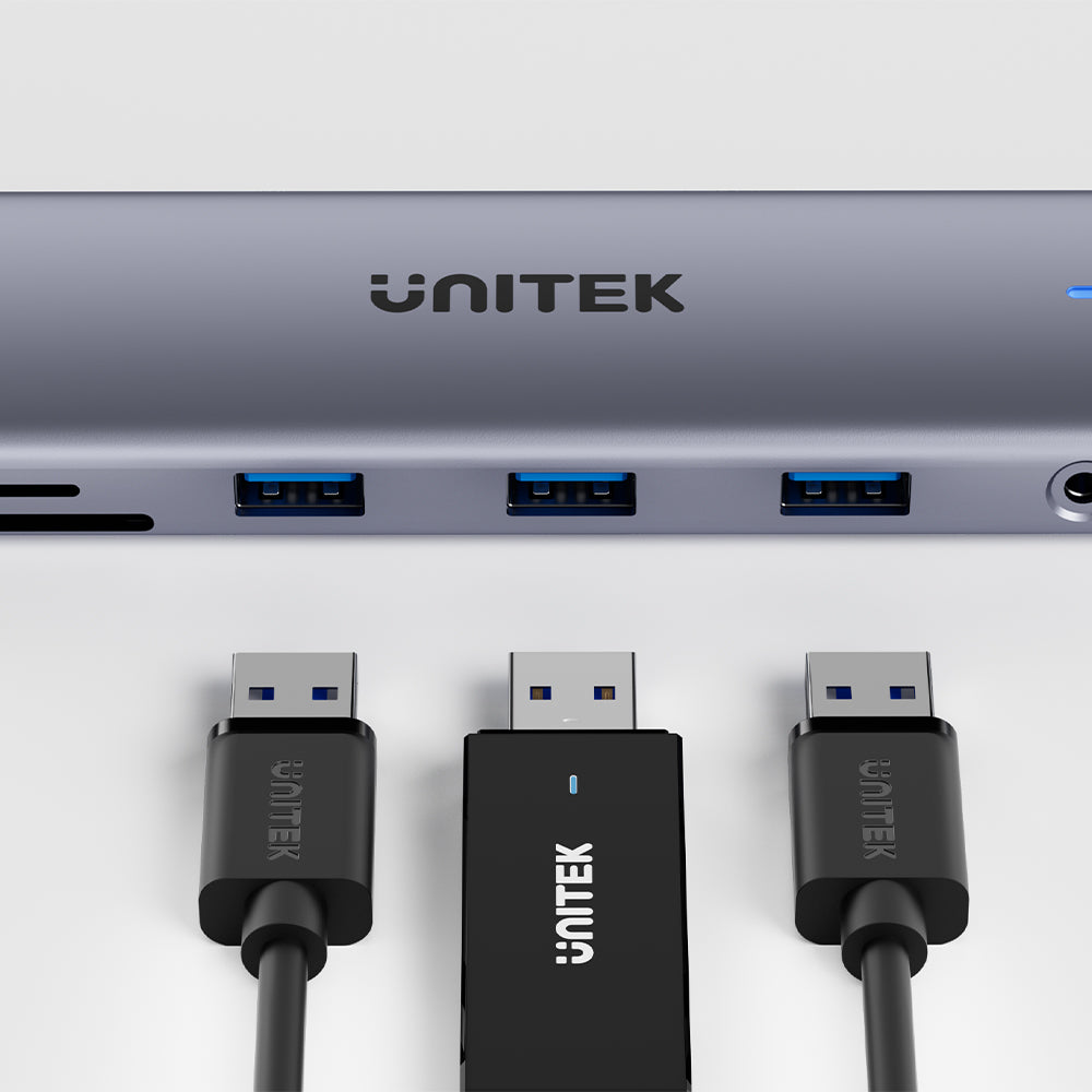 uHub U11+ 11合1 USB-C集線器（具備雙顯示，雙讀卡器）