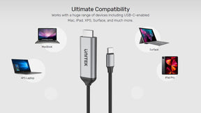 USB-C 轉 HDMI 4K 影音線 1.8米