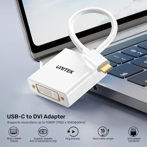 USB-C 轉 DVI 轉換器