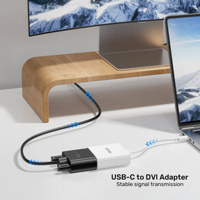 USB-C 轉 DVI 轉換器