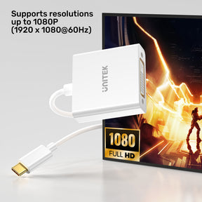 USB-C 轉 DVI 轉換器