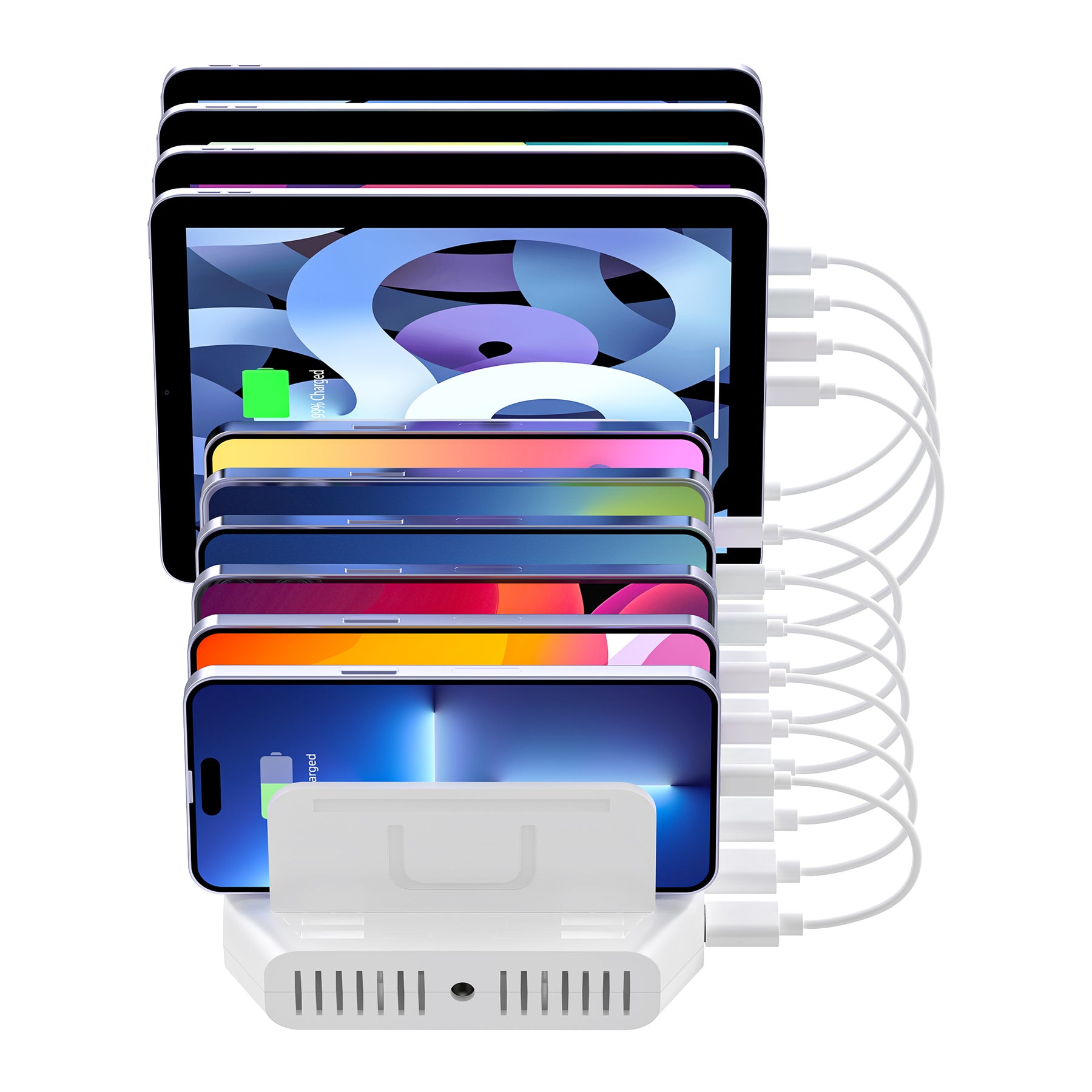 60W 10合1 USB快速充電座 UNITEK