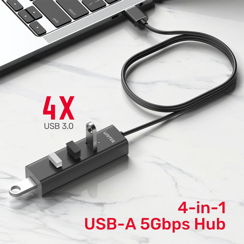4-in-1 USB-A 5Gbps Hub