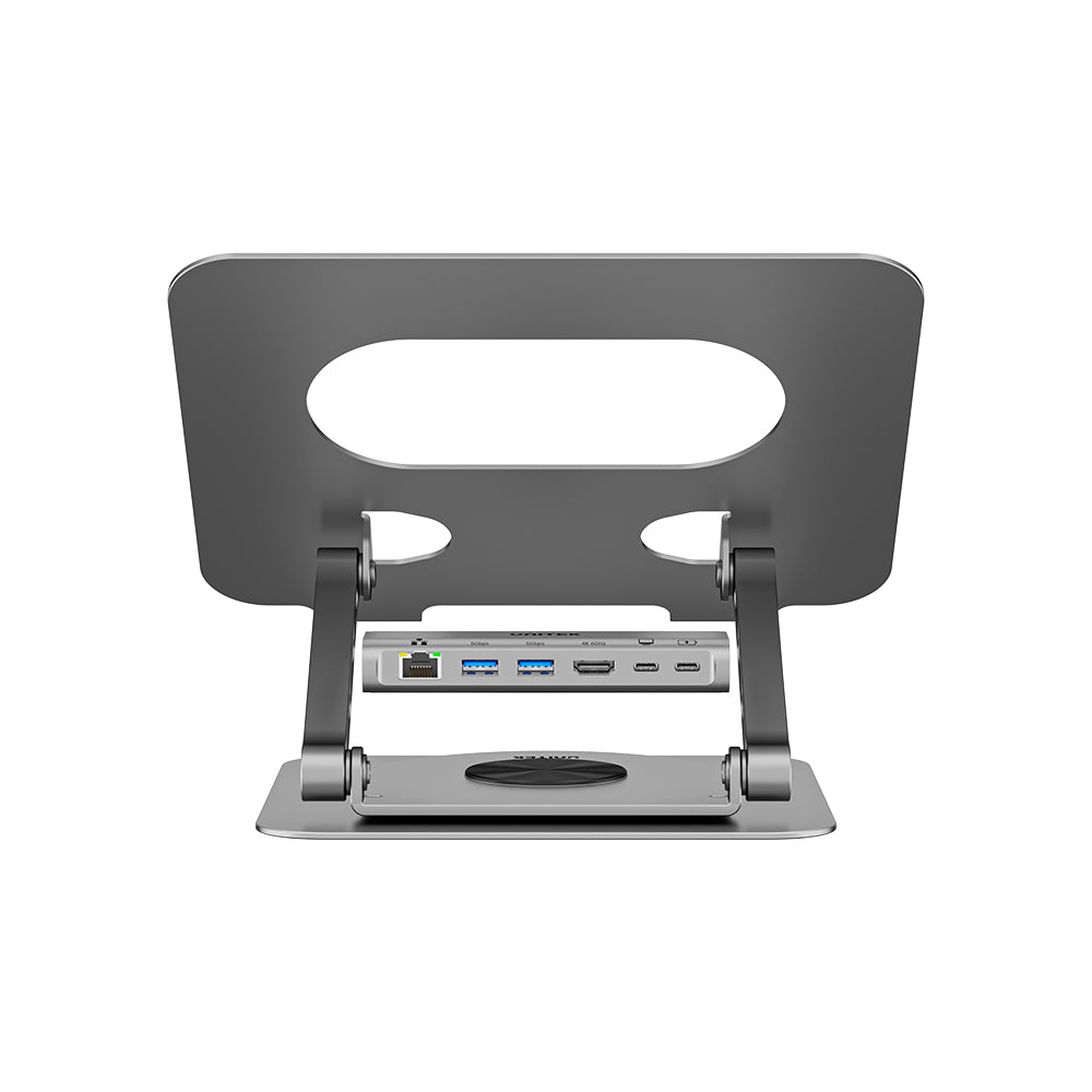 Laptop Stand with Detachable USB-C Hub