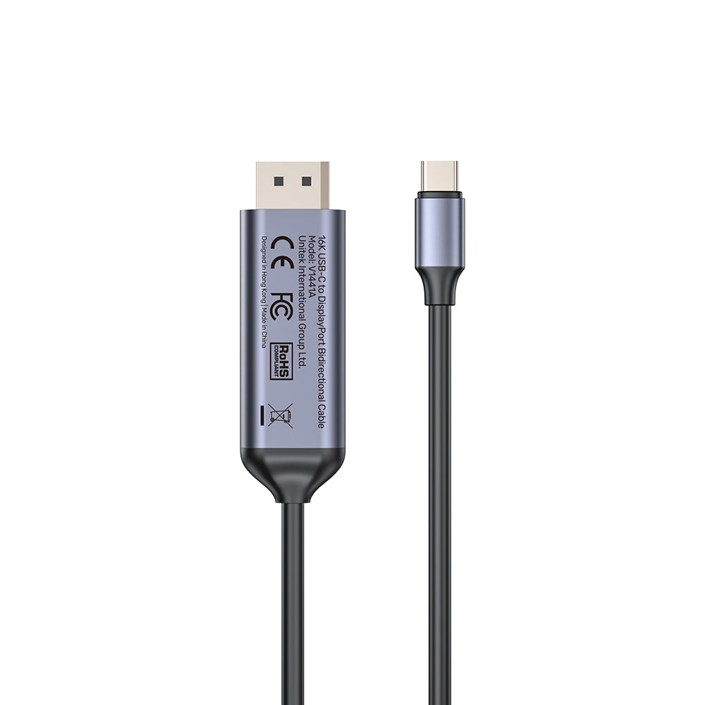 16K USB-C 轉 DisplayPort 雙向傳輸線