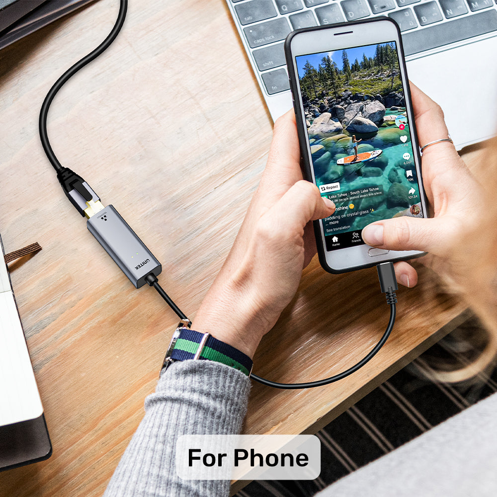 USB‑C 轉千兆以太網轉接器