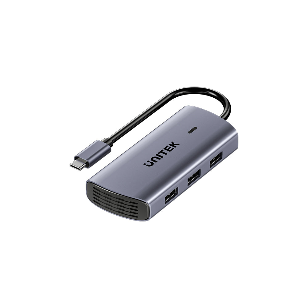 uHub H6+ 6 合 1 USB-C 集線器（支援 PD 100W）