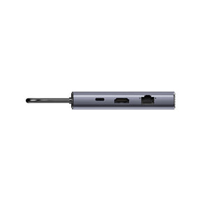 uHub H6+ 6-in-1 USB-C Hub with PD 100W