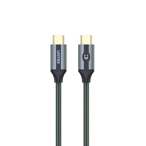 全功能 USB-C 充電傳輸線 (支援 4K影音、10Gbps資料傳輸、100W快速充電，午夜綠)