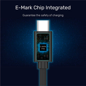 Full-Featured USB-C Extension Cable with 4K@60Hz, 100W Power Delivery and 10Gbps Data (USB 3.2 Gen2)
