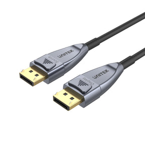 8K Fiber Optic DisplayPort Cable (8K @60Hz, 4K 144Hz, 1440p @240Hz)