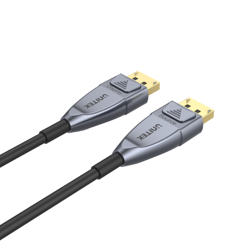 8K Fiber Optic DisplayPort Cable (8K @60Hz, 4K 144Hz, 1440p @240Hz)