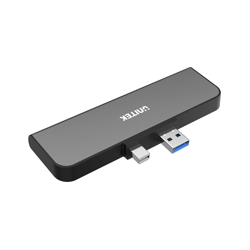 uHUB H6+ 6-in-2 USB 3.0 Hub for Surface Pro with Dual Monitor and Dual Card Reader