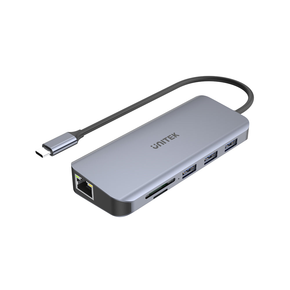 uHUB N9+ 9 合 1 多媒體 USB-C Hub (支援雙螢幕4K HDMI 和 USB-PD 100W)