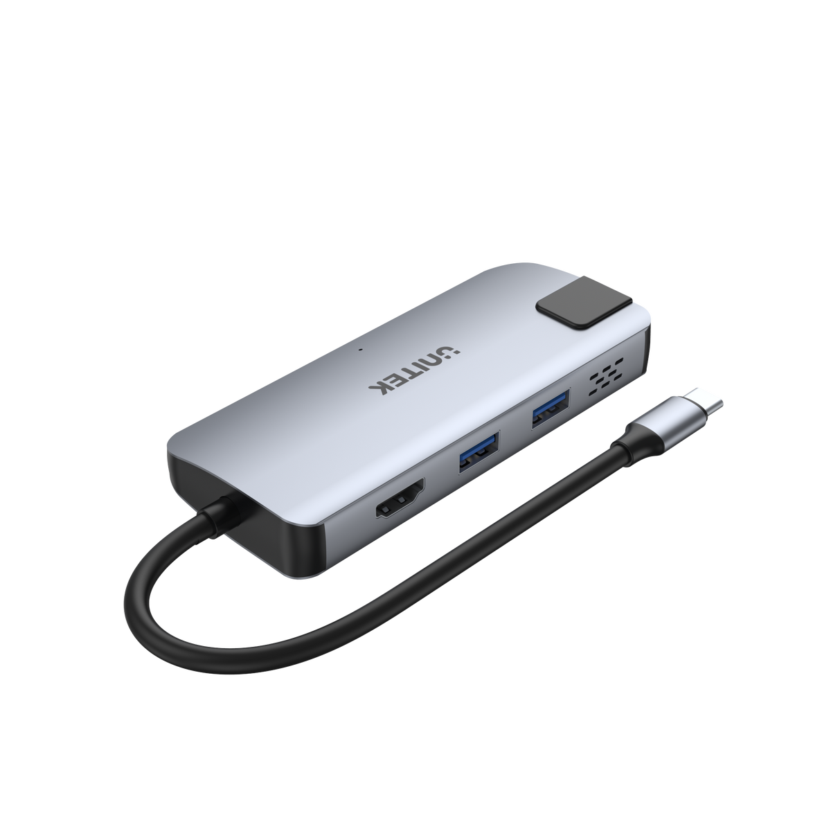 uHUB P5+ 5 合 1 多媒體 USB-C Hub (支援10Gbps、4K HDMI 和 USB-PD 100W)