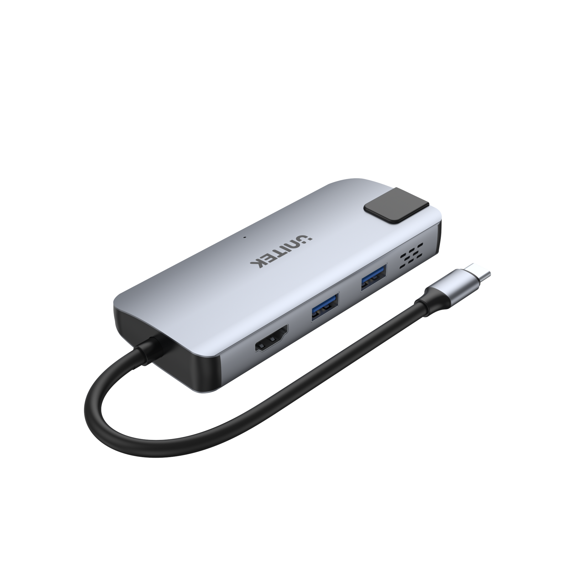 uHUB P5+ 5 合 1 多媒體 USB-C Hub (支援10Gbps、4K HDMI 和 USB-PD 100W)