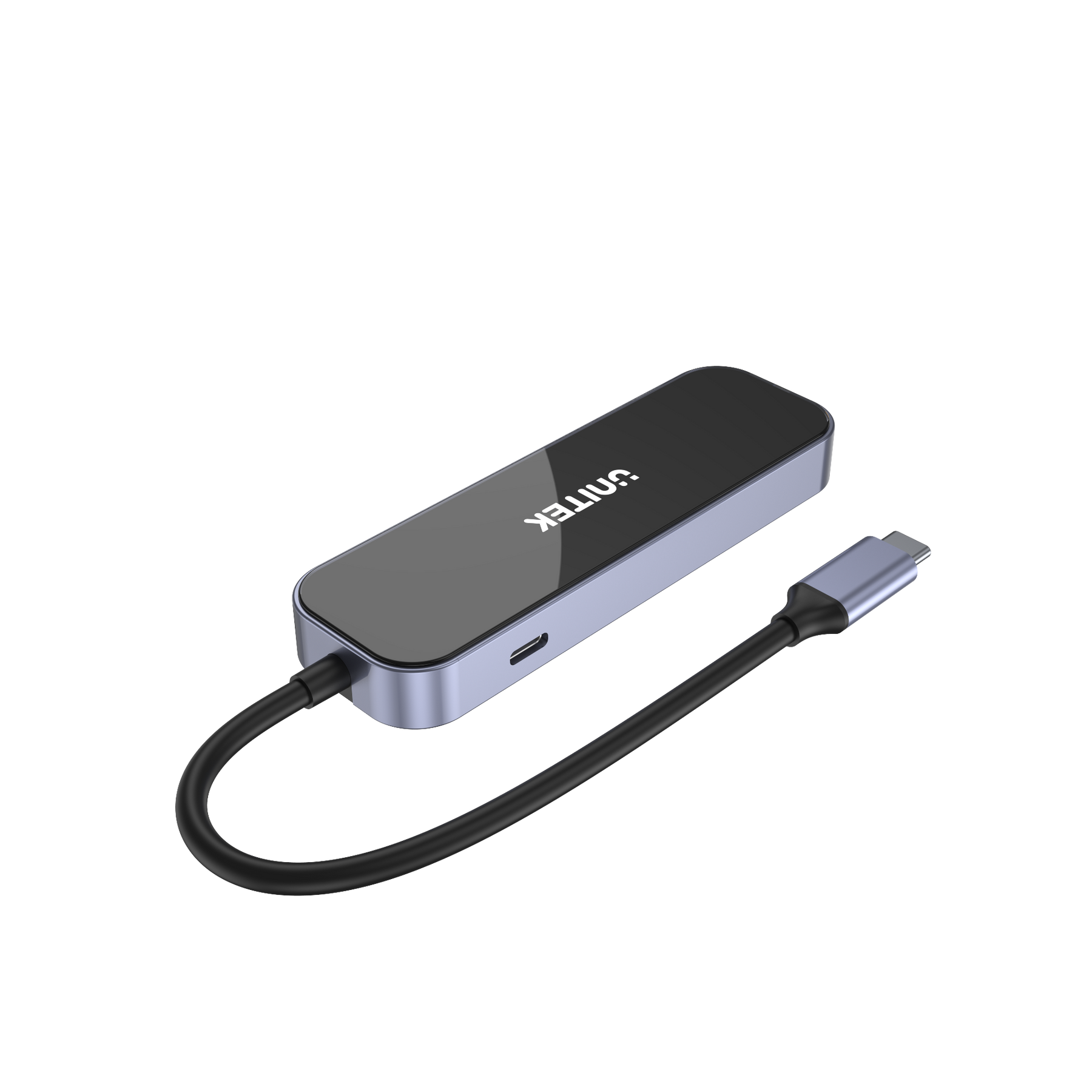 uHUB H6 Gloss 6-in-1 USB-C Ethernet Hub With HDMI and 100W Power Delivery