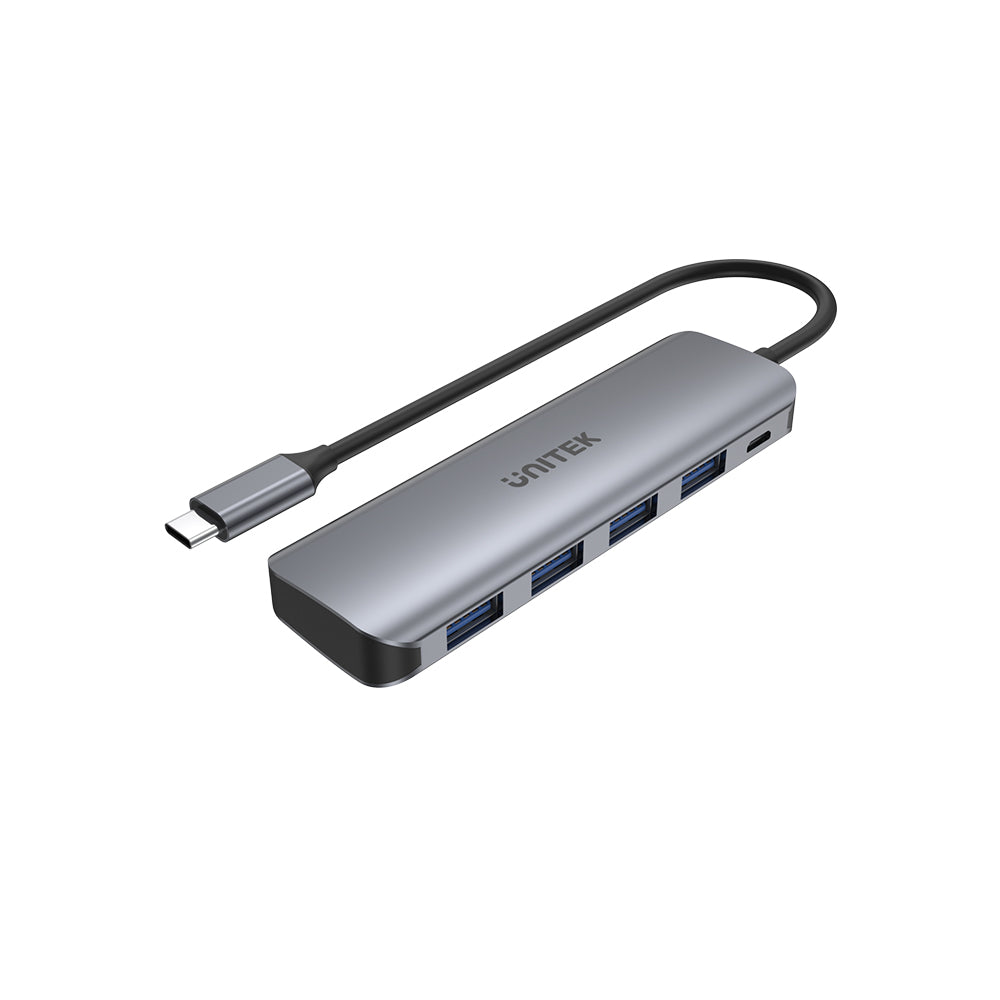 uHUB P5+ 5 合 1 USB-C Hub (支援 Micro USB 10W 充電)