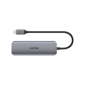uHUB P5+ 6 合 1 USB-C Hub (支援 USB-PD 100W 和 雙讀卡器)