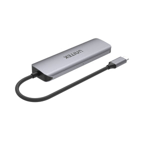 uHUB P5+ 6 合 1 多媒體 USB-C Hub (支援4K HDMI、 USB-PD 100W 和 雙讀卡器)