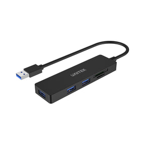 uHUB Q4+ 5 合 1 USB Hub (帶雙讀卡器)