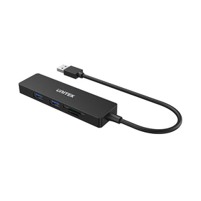 uHUB Q4+ 5 合 1 USB Hub (帶雙讀卡器)