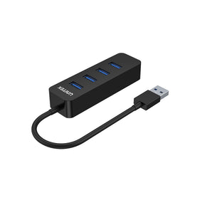 uHUB Q4 4接口 USB Hub  (帶 USB-C 外接電源口)