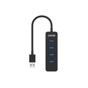 uHUB Q4 4接口 USB Hub  (帶 USB-C 外接電源口)