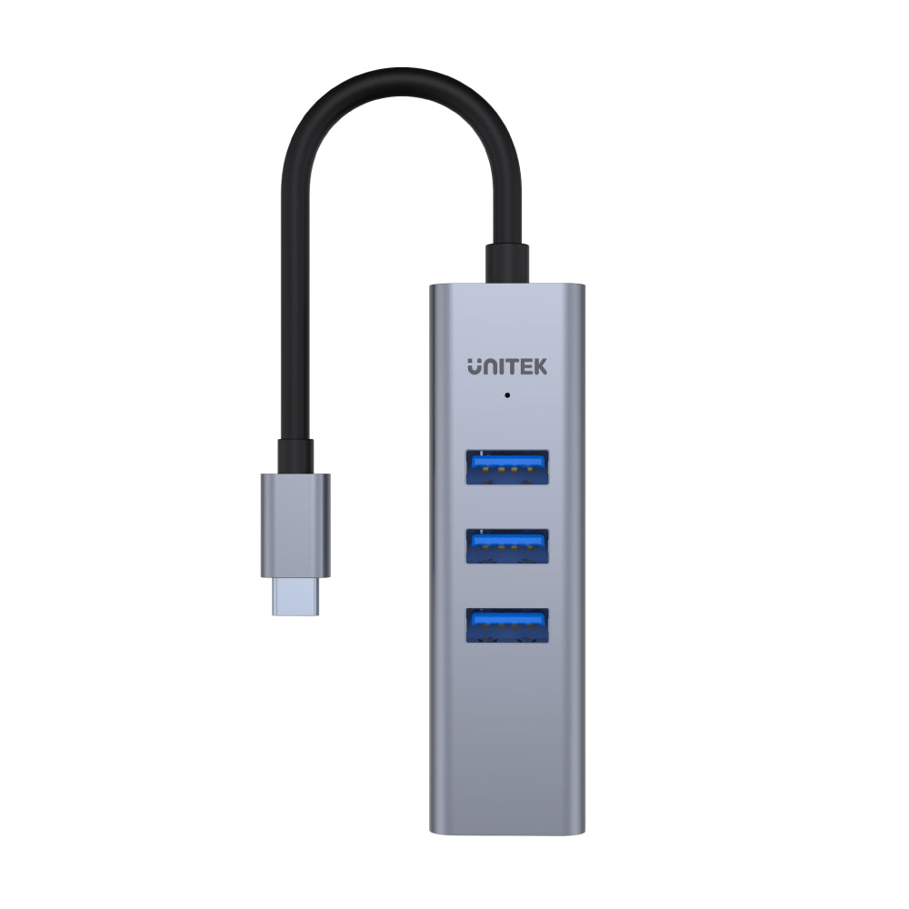 uHUB Q4+ 4 合 1 USB-C Hub (帶千兆位乙太網接口)