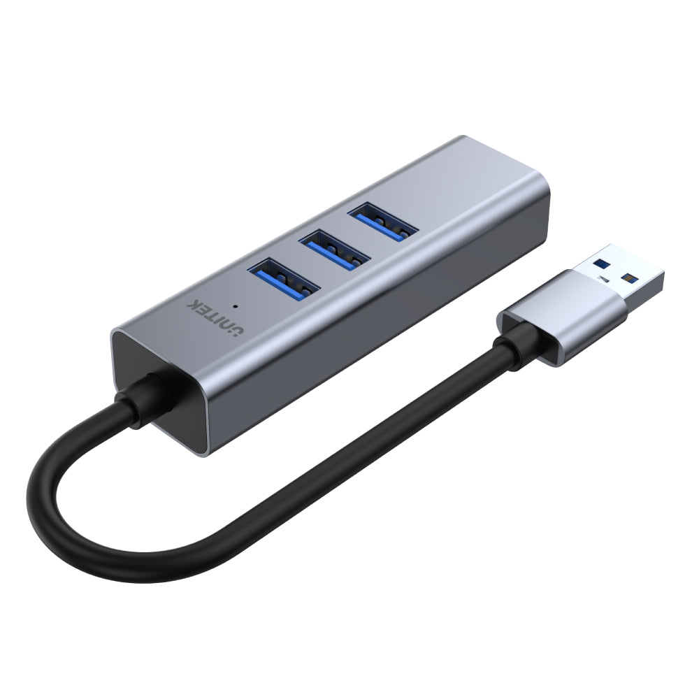 uHUB Q4+ 4 合 1 USB Hub (帶乙太網接口)