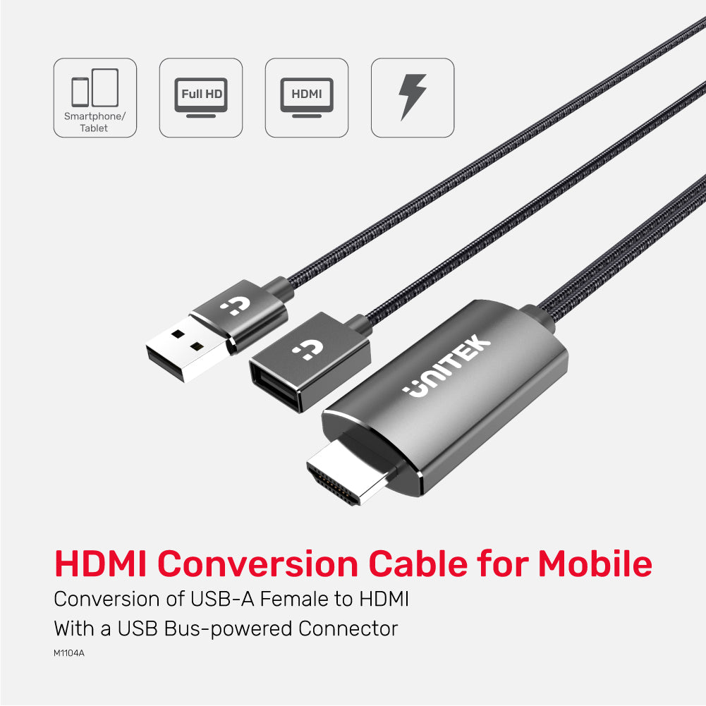 HDMI Conversion Cable for Mobile