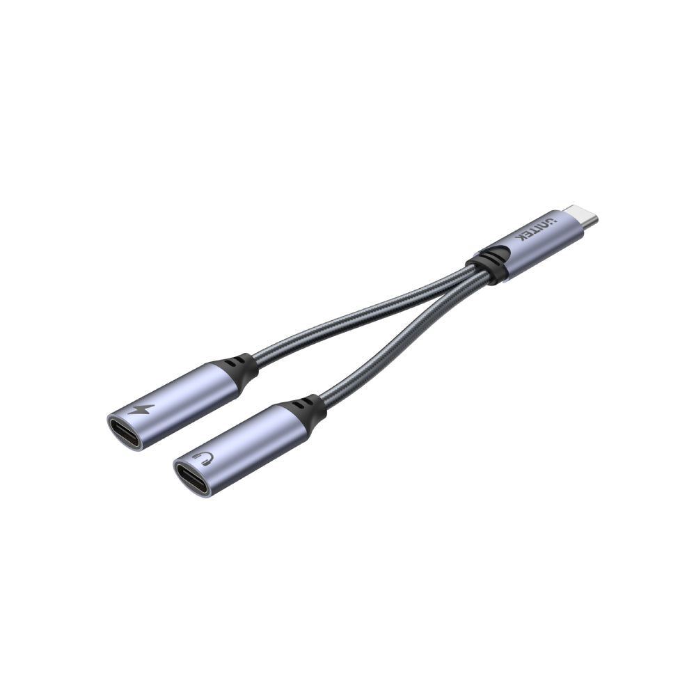 USB-C Splitter 2-in-1 USB C Headphone & Charge Adapter