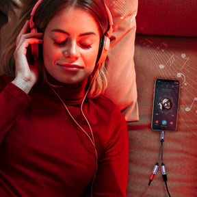USB-C Splitter 2-in-1 USB C Headphone & Charge Adapter
