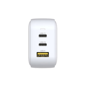 TRAVEL TRI GaN 三輸出 66W 氮化鎵充電器 (支援 USB-PD 和 QC 3.0)