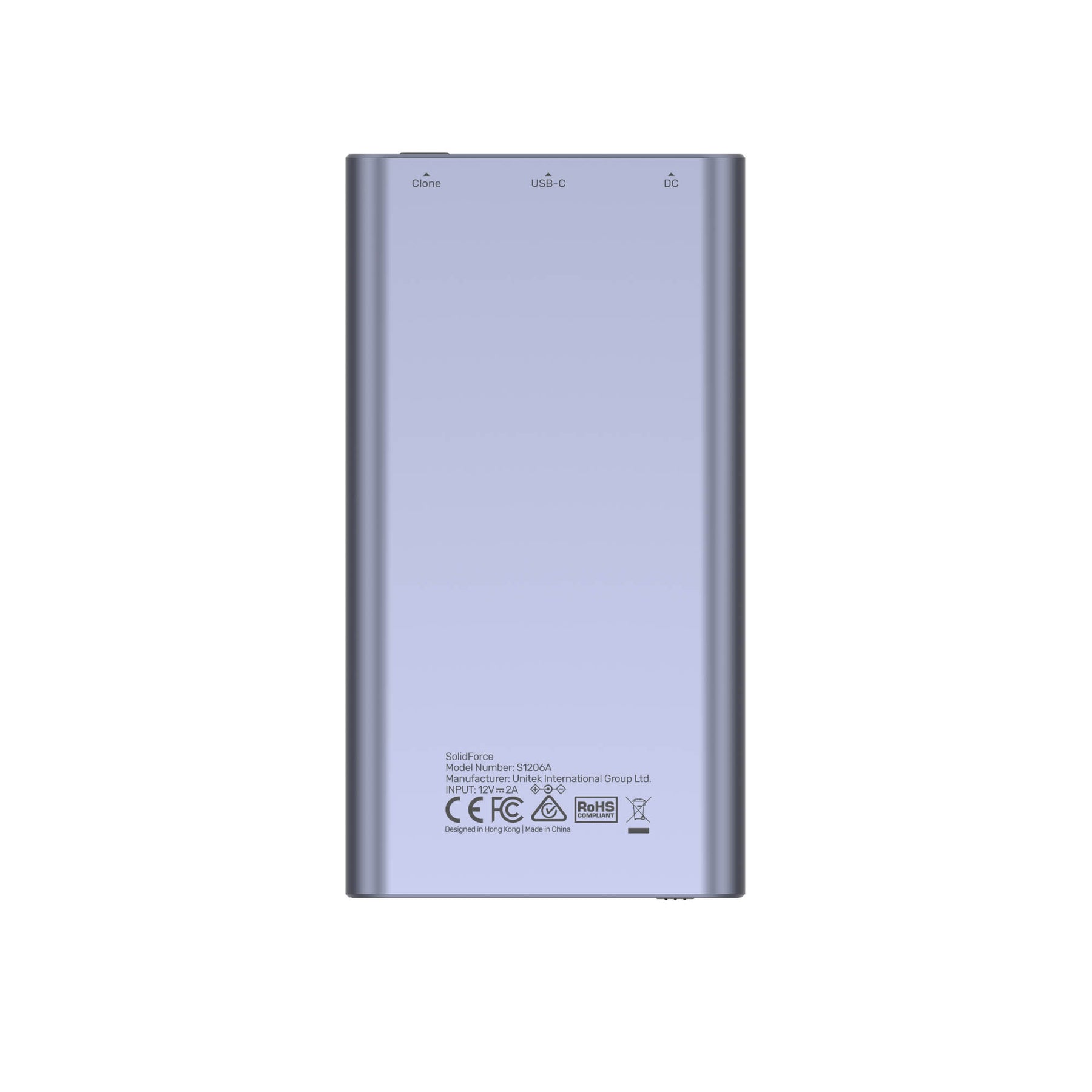 SolidForce 雙槽 USB-C 轉 NVMe M.2 10Gbps 硬碟盒