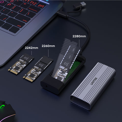 SolidForce Reefer Either USB-C 轉 M.2 SSD (NVMe/SATA) 硬碟盒