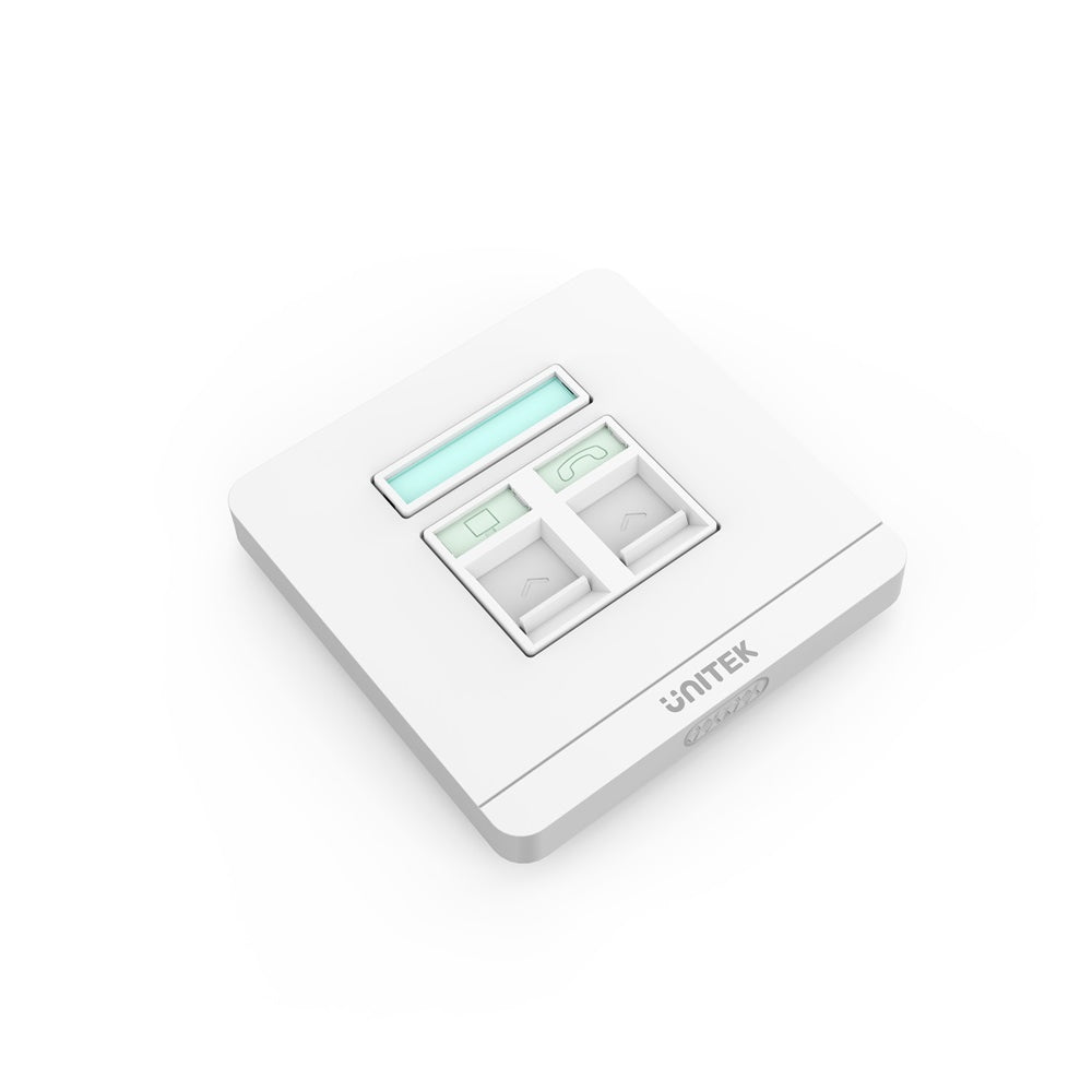 RJ45 雙接口面板 | UNITEK