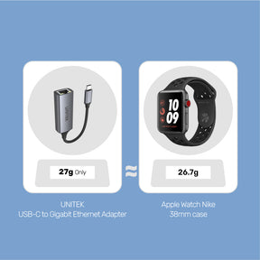 USB-C 轉千兆位乙太網轉接器