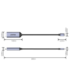 USB-C 轉 HDMI 8K 轉接線 1.8米