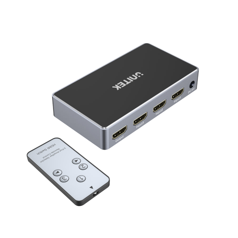 4K 30Hz HDMI Switch (3 In 1 Out)