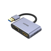 USB 3.0 轉 HDMI 及 VGA 轉接器